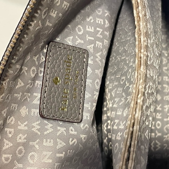 kate spade New York grey Leather Crossbody Bag - Picture 7 of 12